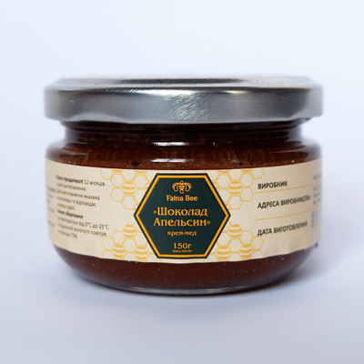 Creamed Honey Chocolate & Orange 150 gr